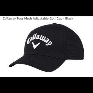 Callaway Tour Mesh Adjustable Black Golf Hat